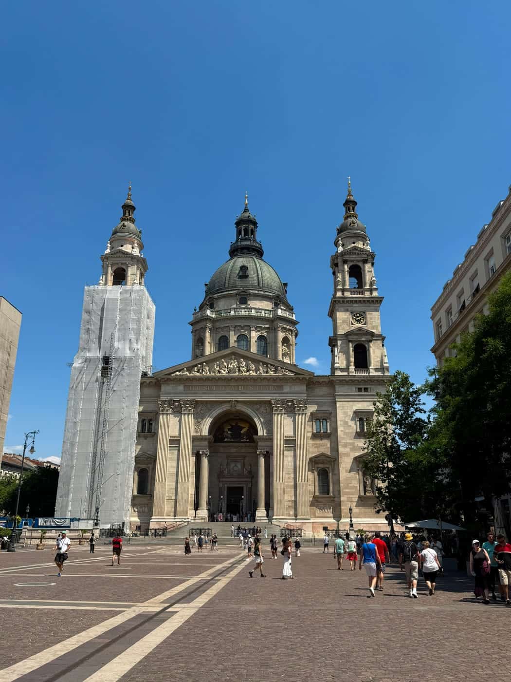 JU Leipzig in Budapest, St.-Stephans-Basilika