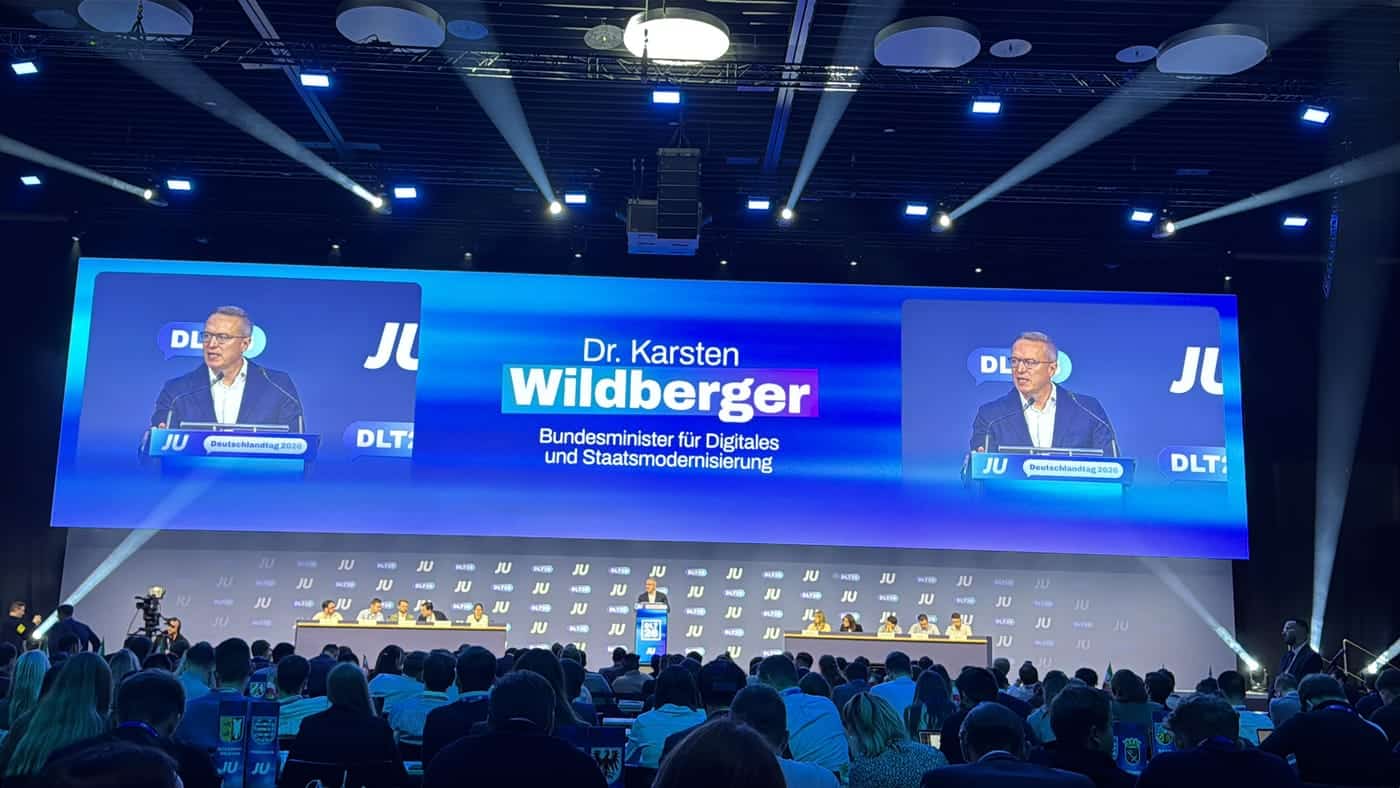 Rede des Bundesdigitalministers beim Deutschlandtag 2026