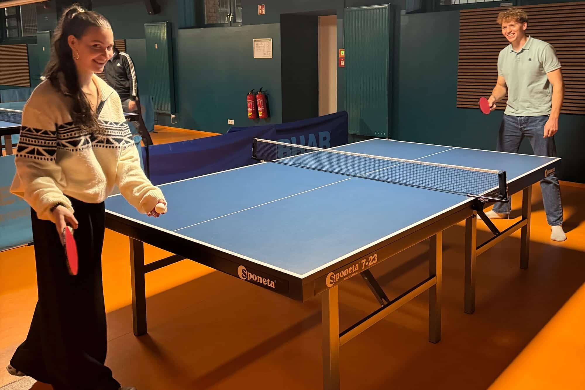 Tischtennisturnier bei JU Erleben